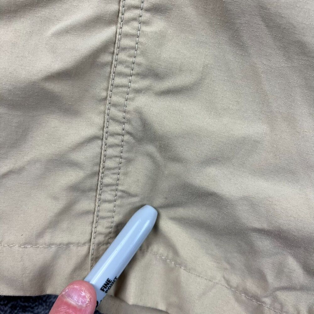 Vtg Patagonia Go II Zip Off Pants Beige Nylon Men's M Belted Cargo Zip Ankle - Picture 10 of 11